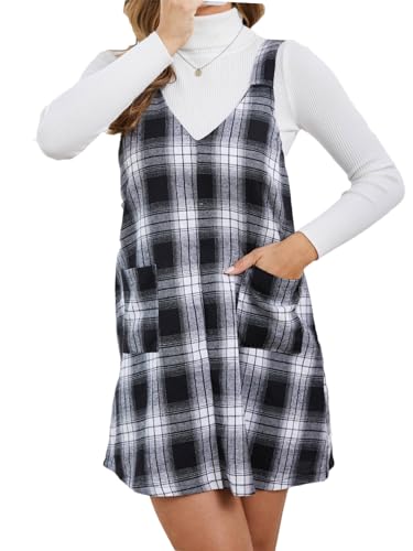 ワンピース Classic Plaid Jumper Dress M ワンピース Classic Plaid Jumper Dress 新色】Classic Plaid Jumper Dress